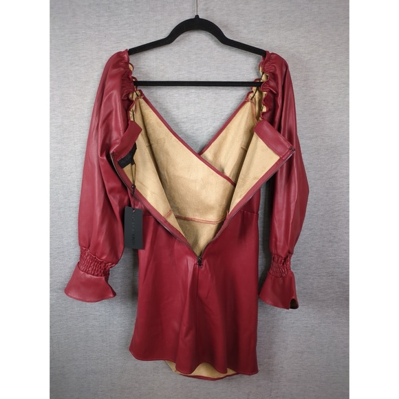 👯‍♀️Host Pick⚡️Kendall + Kylie Vegan Leather Dress - Picture 6 of 10